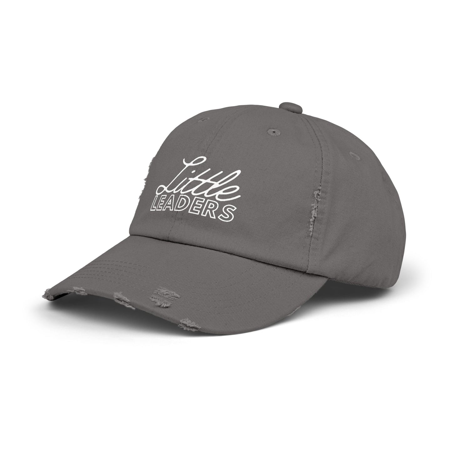 Little Leaders Unisex Distressed Baseball Cap