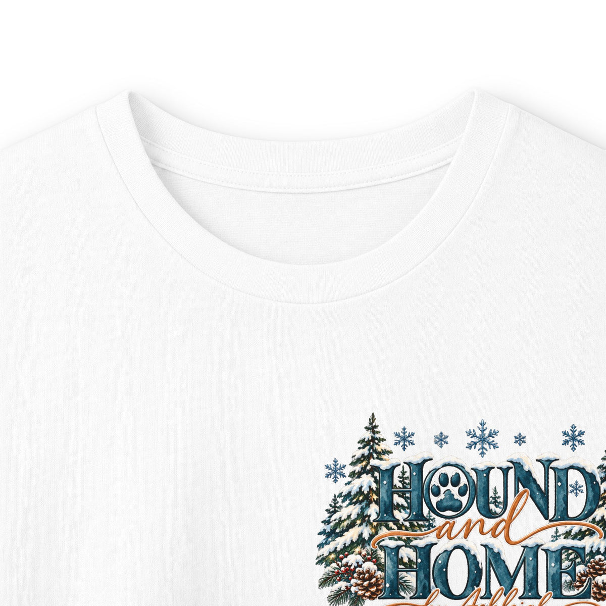 Holiday "Hound + Home" Long Sleeve Tee