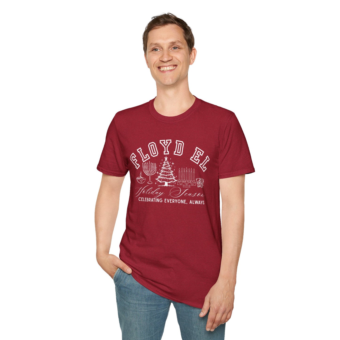 WFE- Celebrating Everyone, Always Holiday T-Shirt (Christmas)