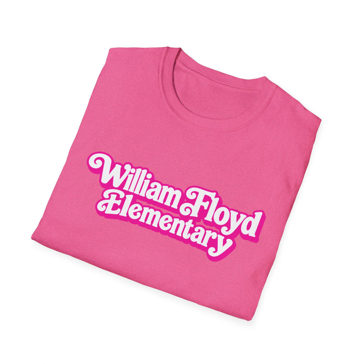 WFE Barbie-Breast Cancer Awareness Tee, Unisex Softstyle T-Shirt