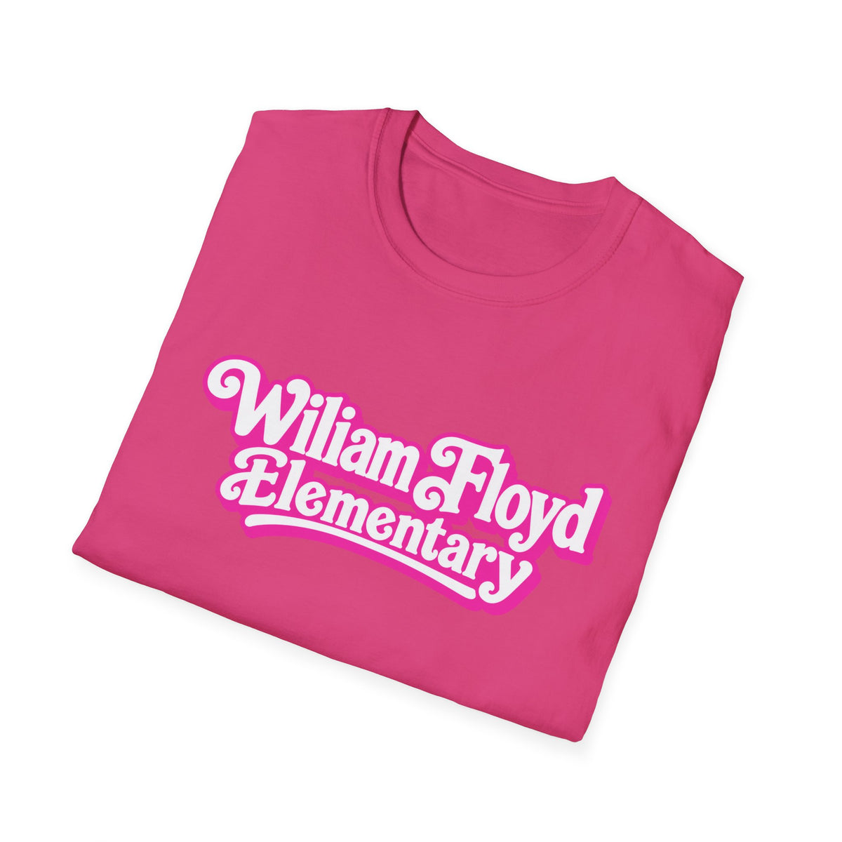 WFE Barbie-Breast Cancer Awareness Tee, Unisex Softstyle T-Shirt