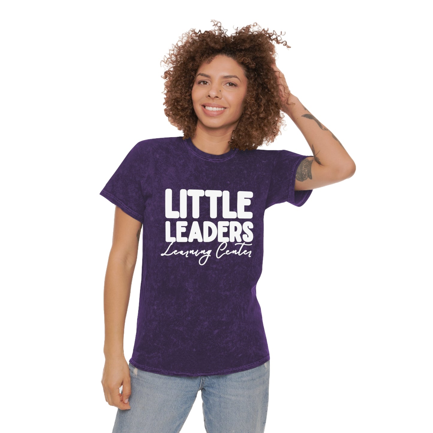 Little Leaders Unisex Mineral Wash T-Shirt