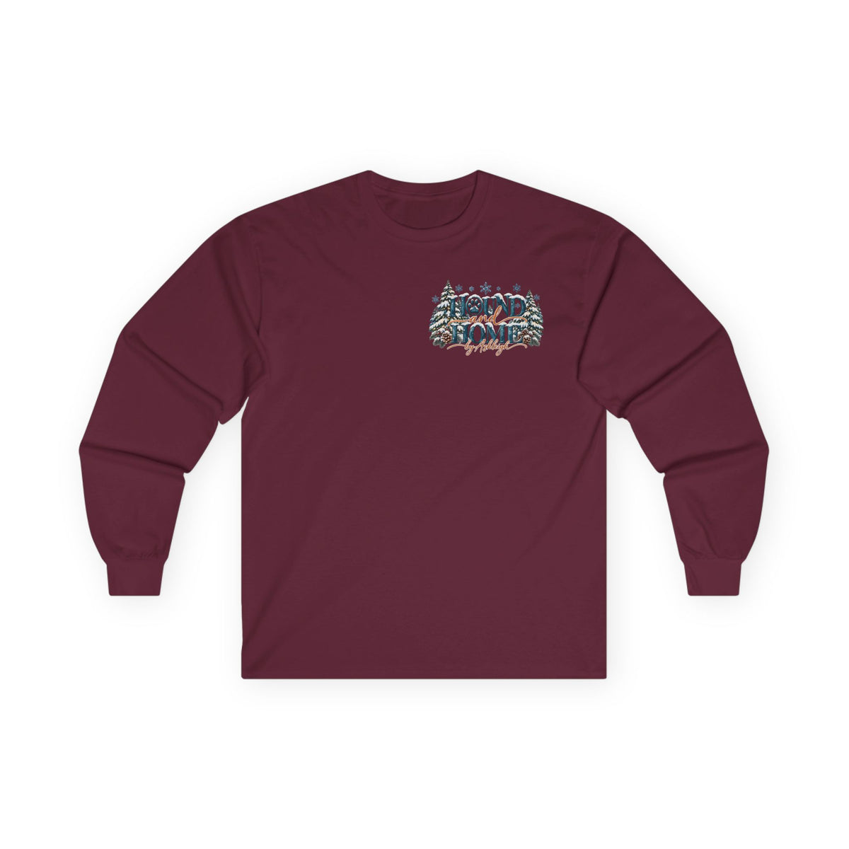 Holiday "Hound + Home" Long Sleeve Tee