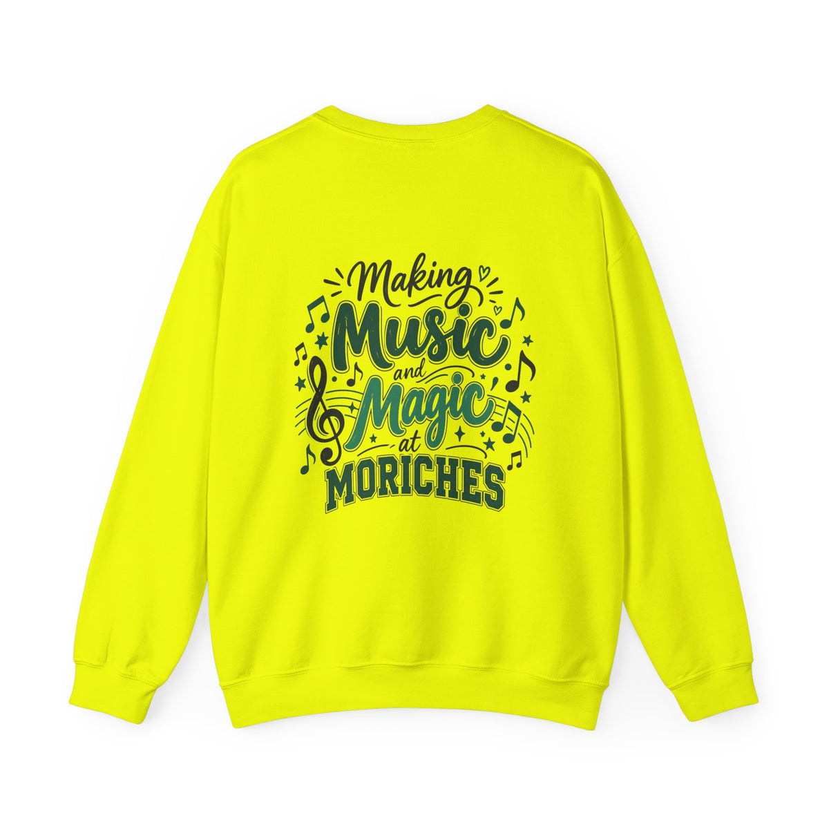 Moriches Music Sweatshirt — "Making Music and Magic at Moriches" Crewneck