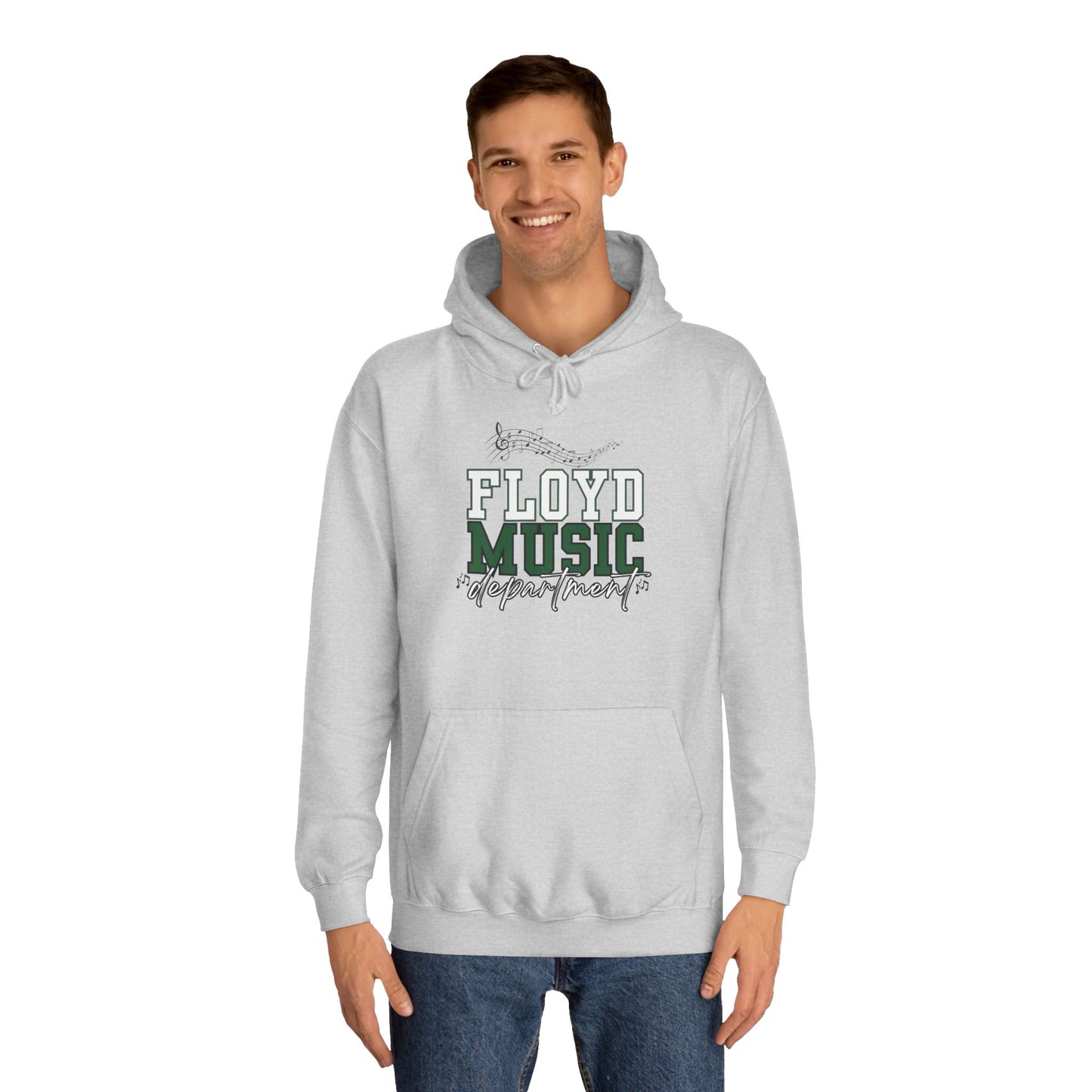 Floyd Music Unisex College Hoodie - Music Department Floyd Strong