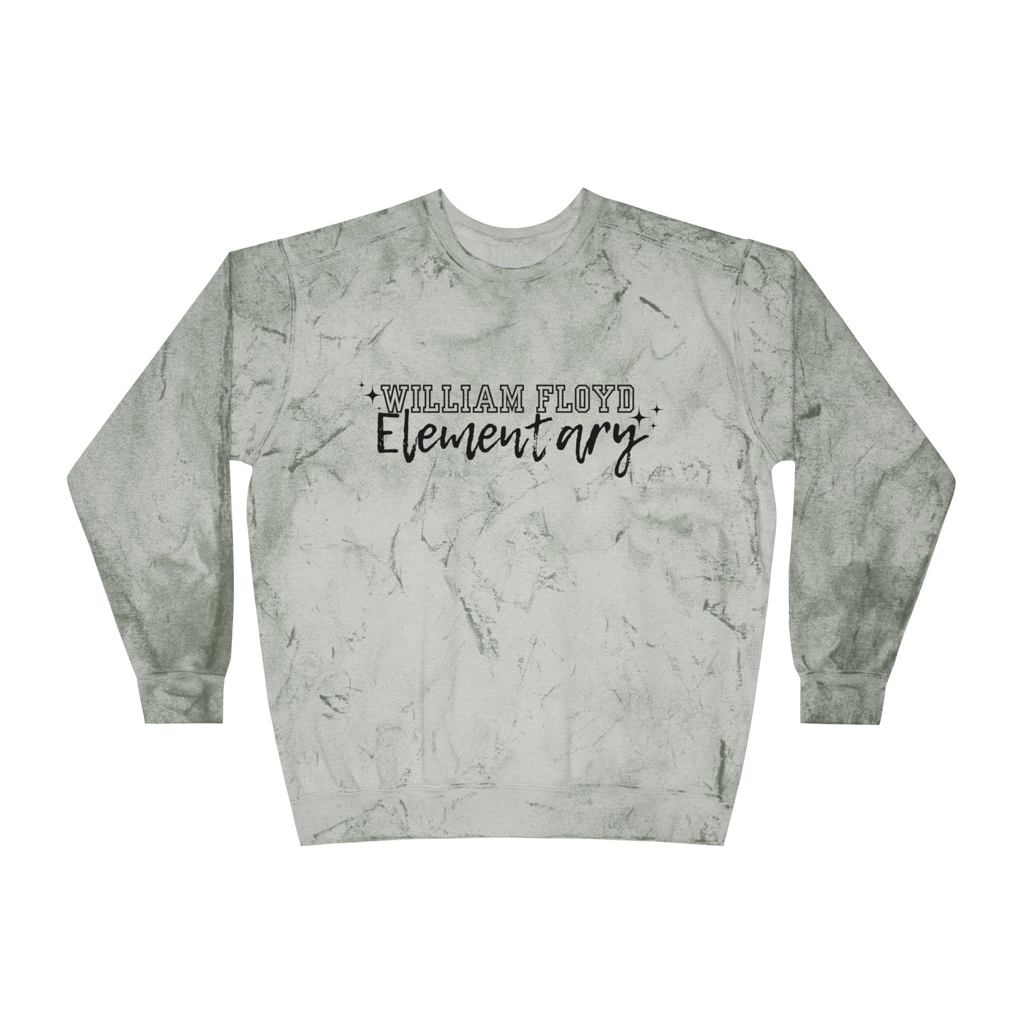Unisex Color Blast Crewneck Sweatshirt - Expect Success for WFE