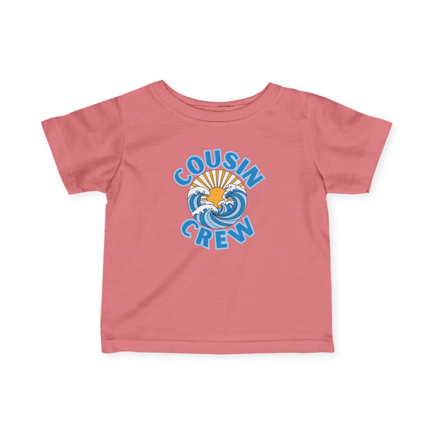 Cousin Crew Infant Tee, Cute Baby T-Shirt, Summer Vibes- Mini Collection