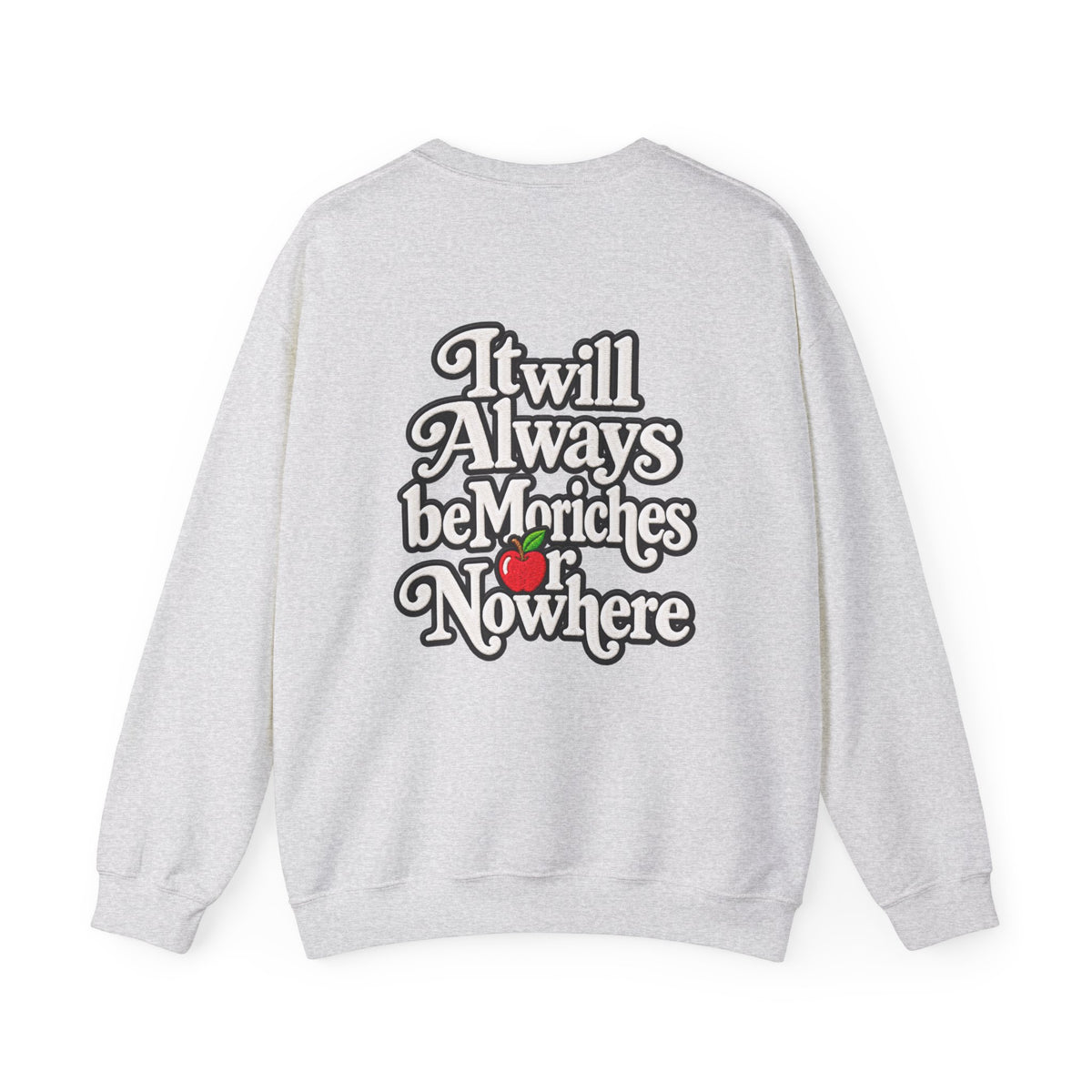 "MES or Nowhere w/ School Things" - Moriches Crewneck Sweatshirt