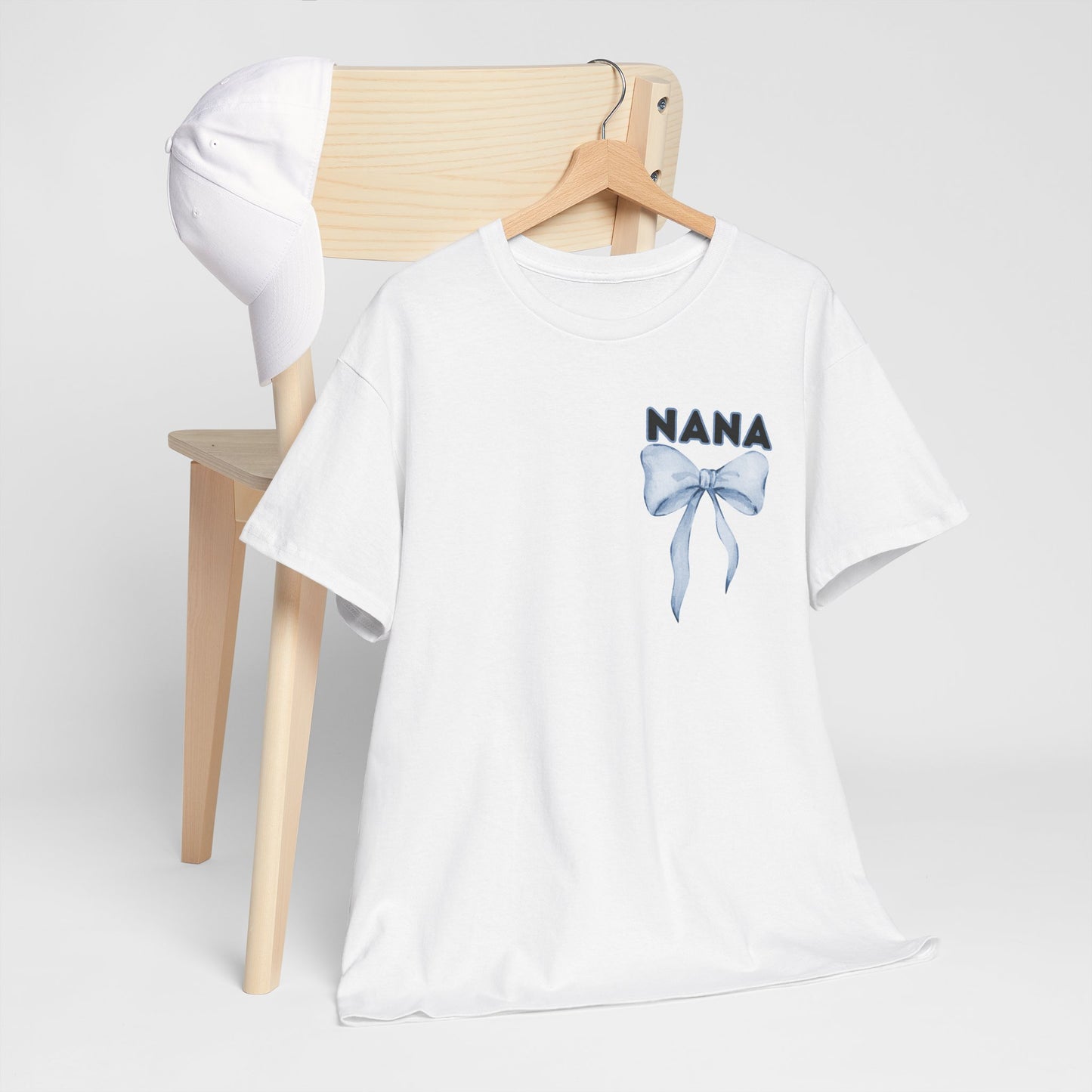 Nana Blue Bow Unisex Heavy Cotton Tee - Simply the Best