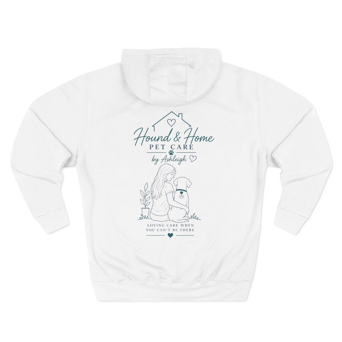 Ashleigh 2— "Hound and Home" Logo Personalized Pullover