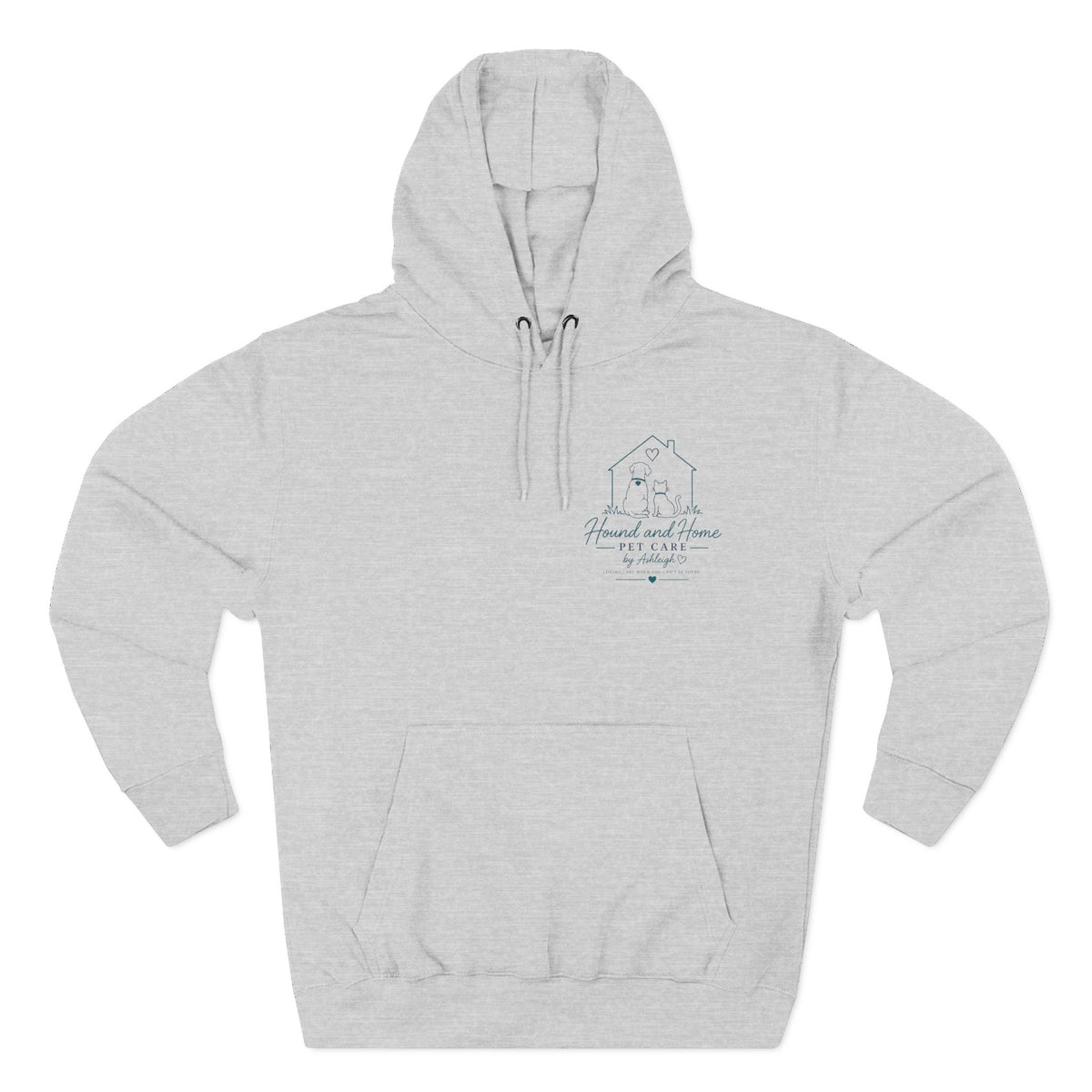 Ashleigh — "Hound and Home" Logo Personalized Pullover