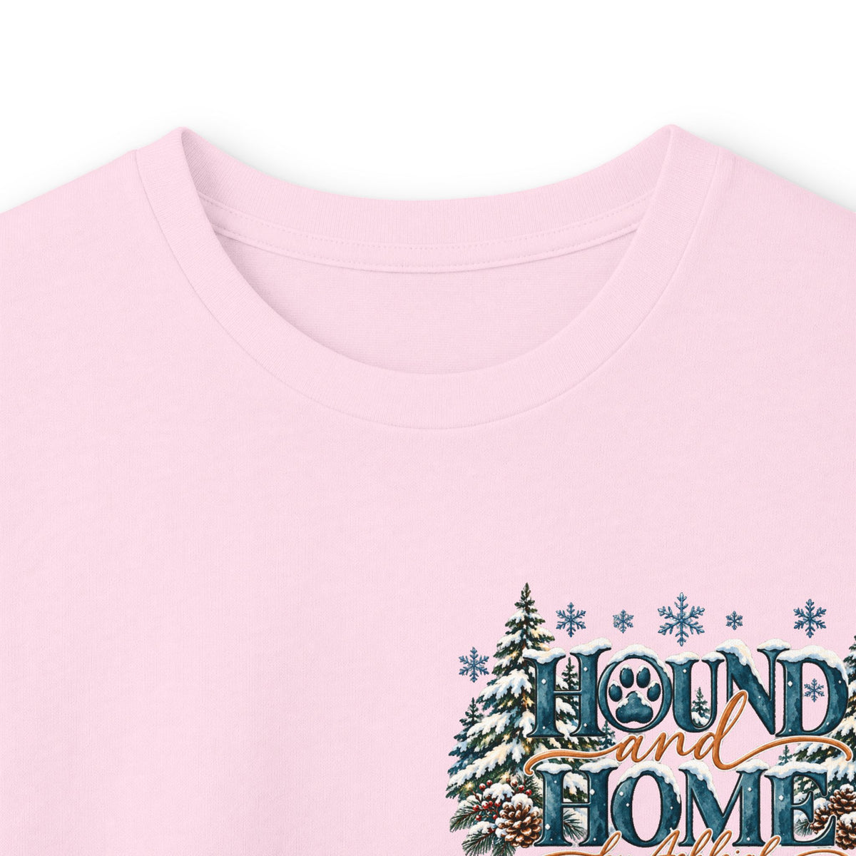 Holiday "Hound + Home" Long Sleeve Tee