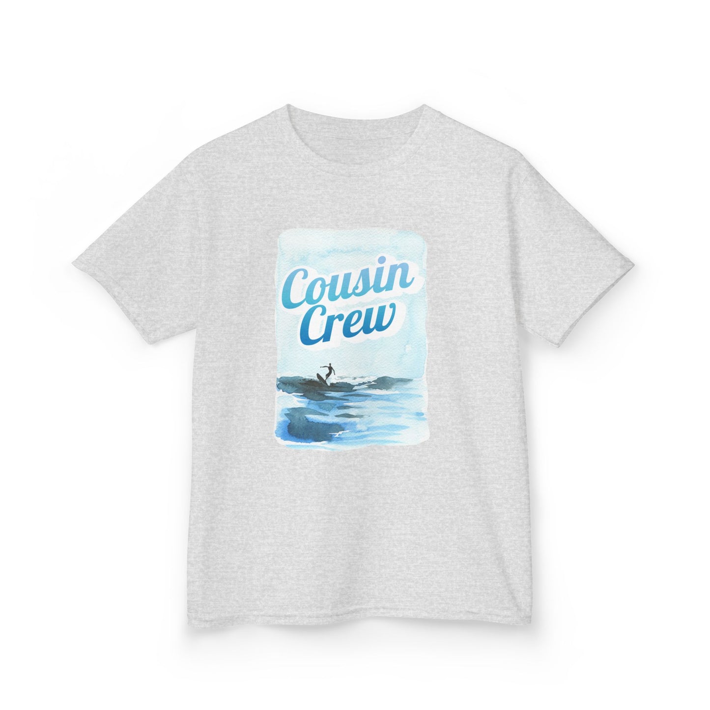 Cool Cousin Crew Kids Tee - Summer Fun, Family Gatherings, Beach Days, Mini Collection