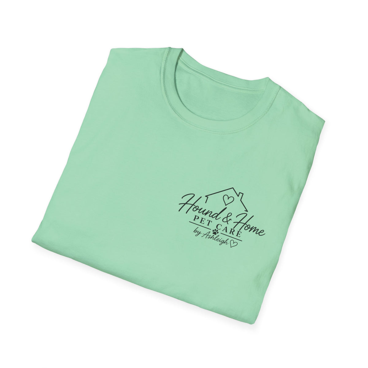 Hound & Home "Stay Pawsitive" — T-Shirt
