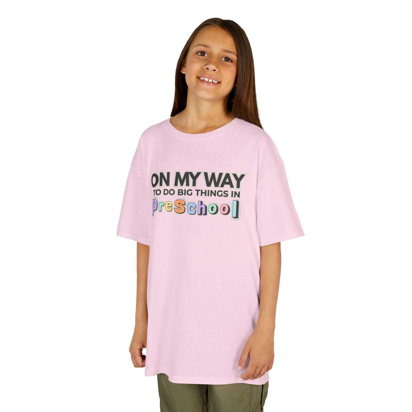 Big Things in PreSchool- Kids Back to School Shirt