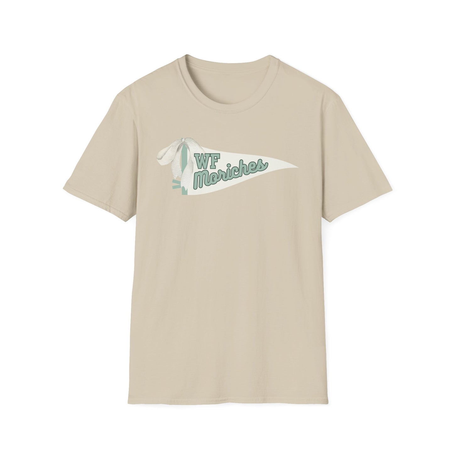 Moriches Pennant Unisex Softstyle Graphic Tee with Vintage Design