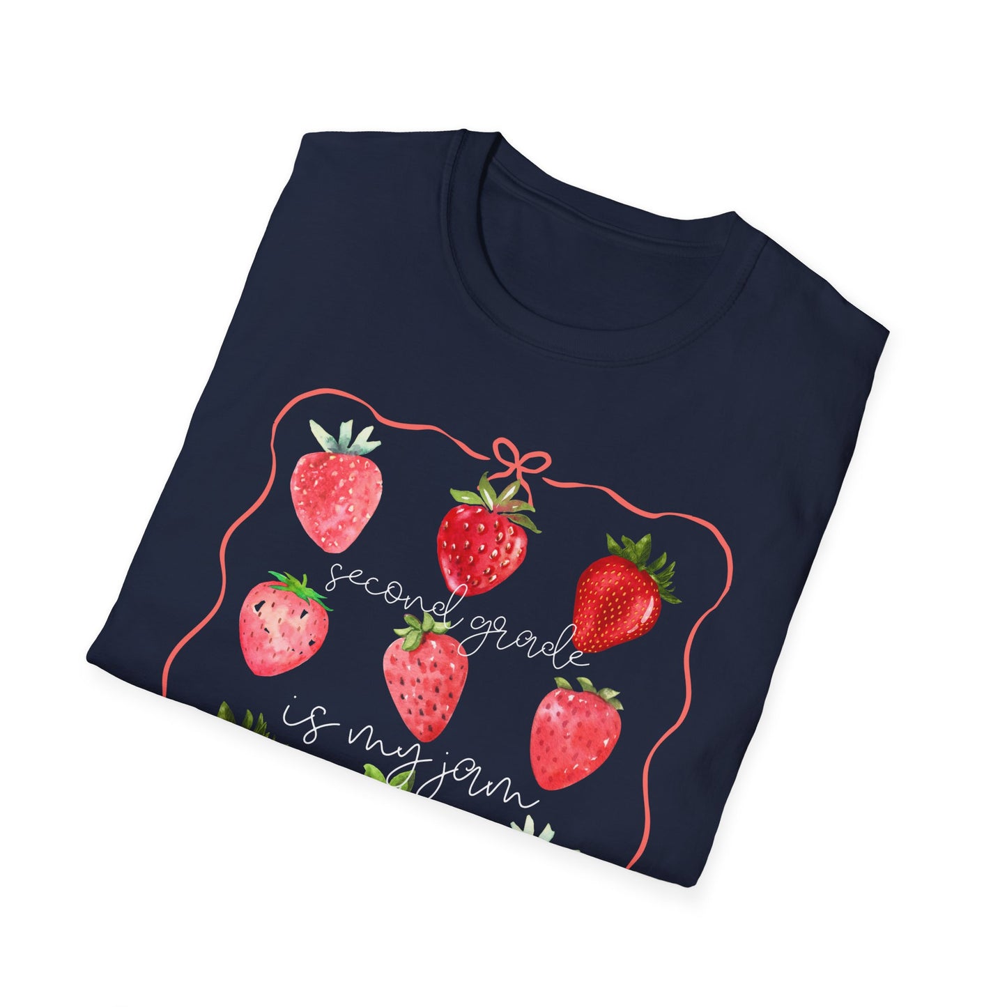2nd Grade is my Jam- Unisex Softstyle T-Shirt- Back to School