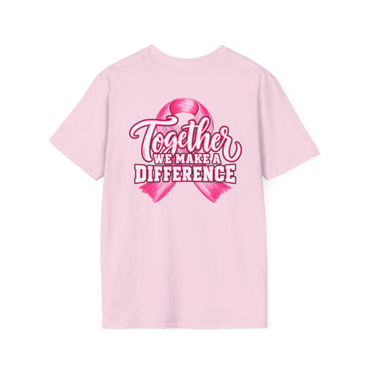Woodhull-Breast Cancer Awareness Tee, Unisex Softstyle T-Shirt