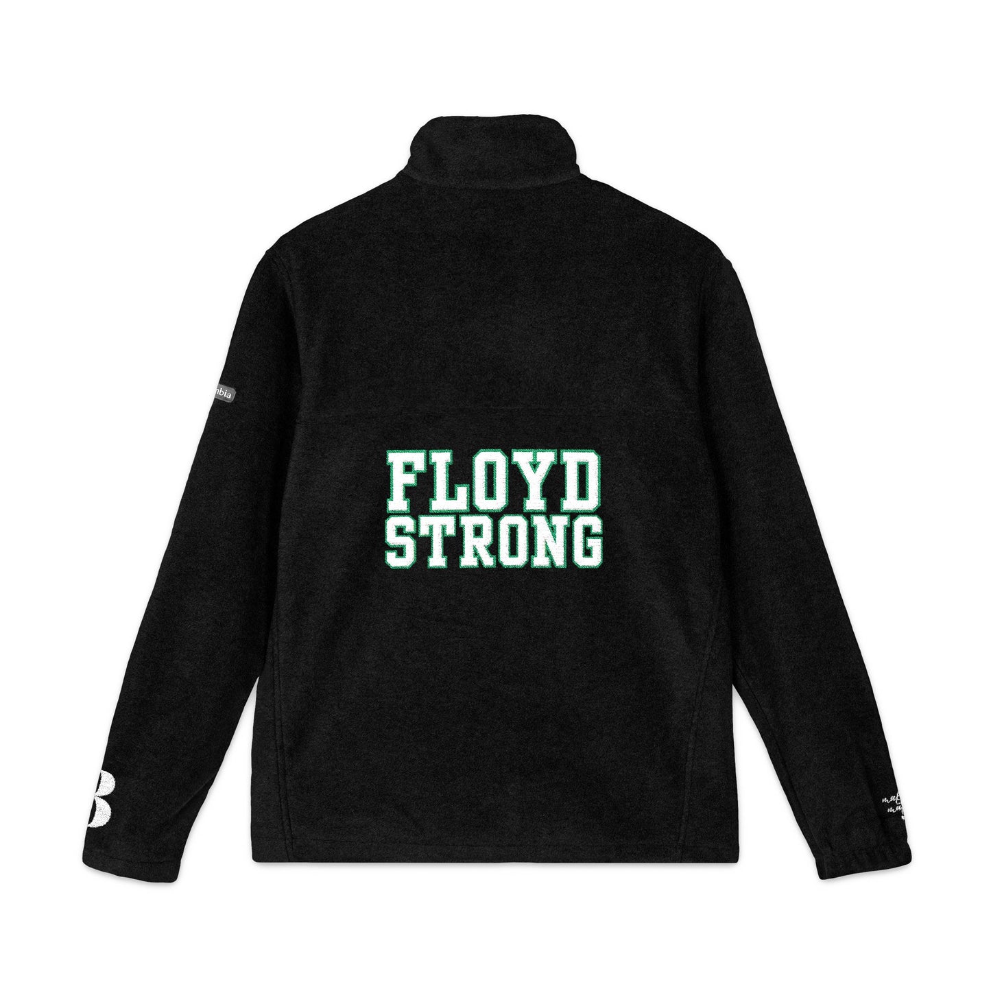 MANCINI- 3- Floyd Strong Personalized- Unisex Columbia Fleece Jacket