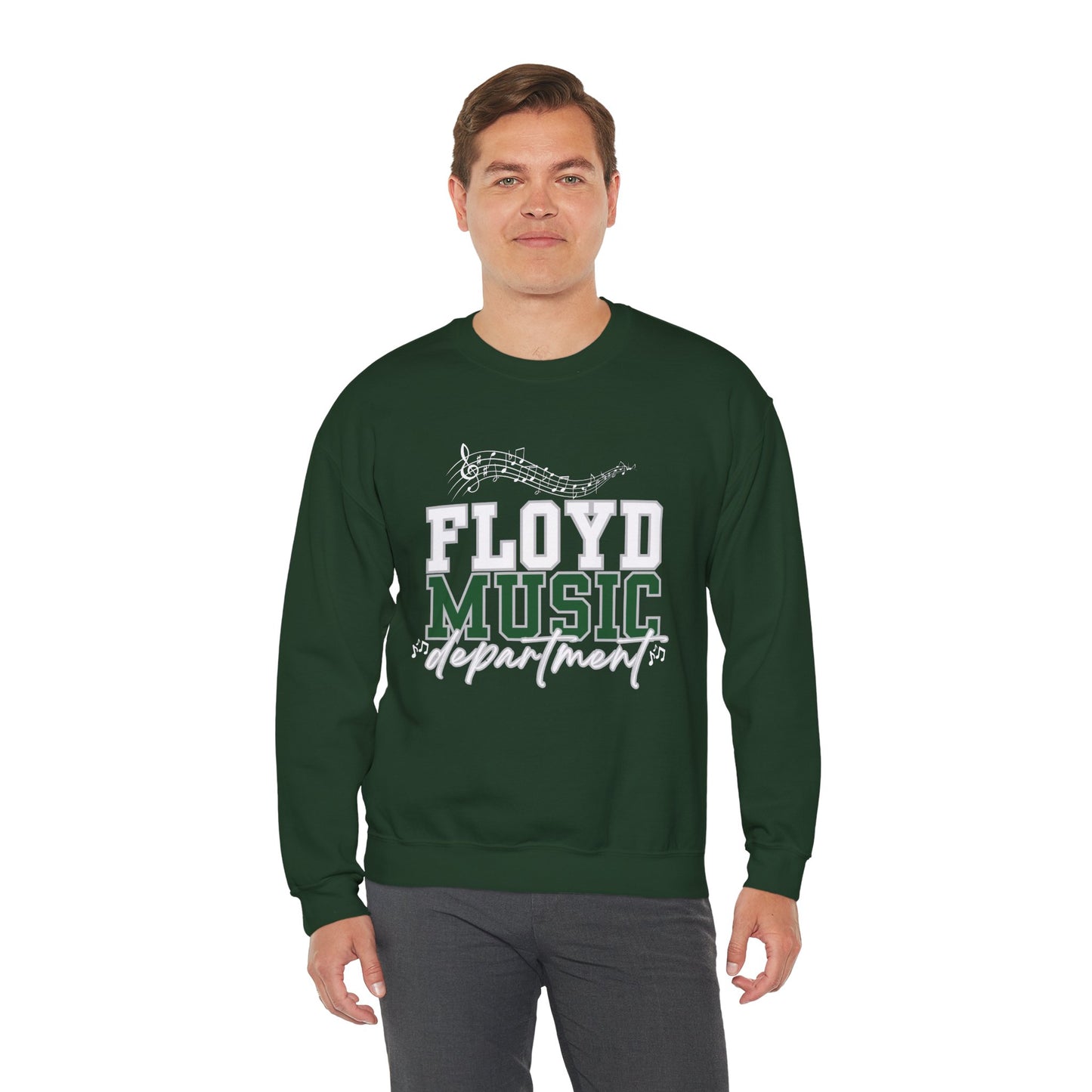 Floyd Music Department Crewneck Sweatshirt - Unisex Heavy Blend™ Floyd Strong