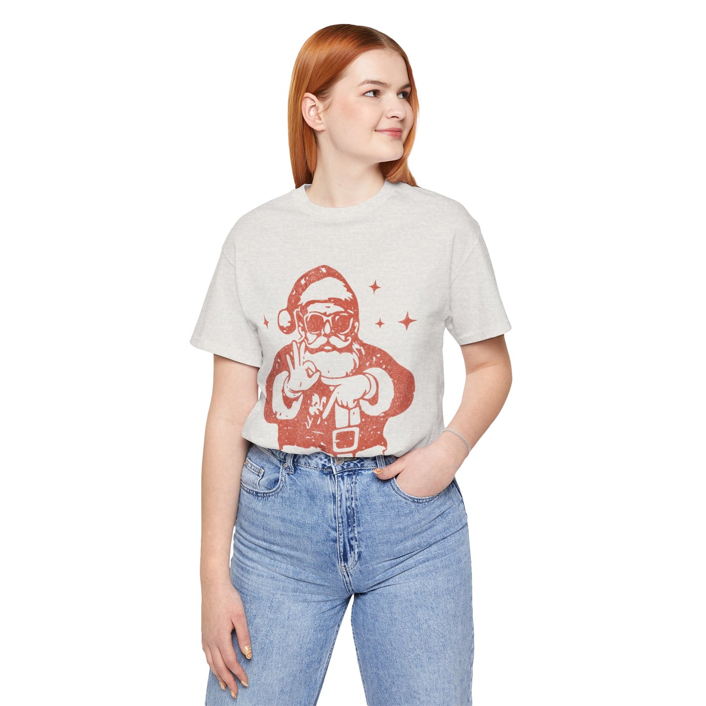 Santa 6 7 — Christmas Unisex T‑Shirt