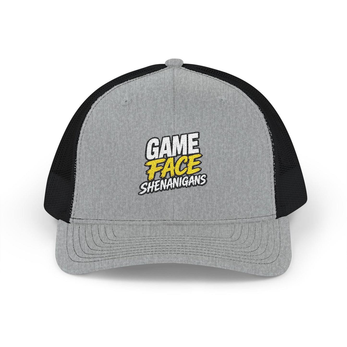 Game Face Shenanigans Option 2-  Embroidered Trucker Cap- Personalized Snapback