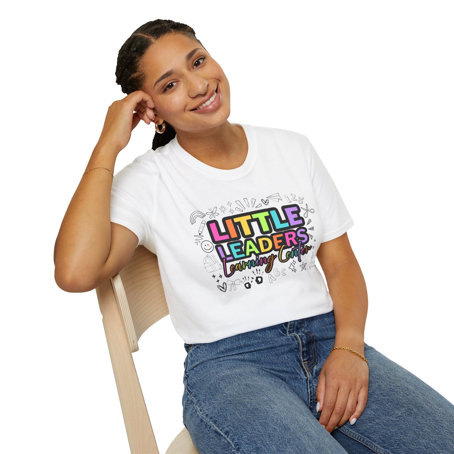 Little Leaders Doodle Design Unisex T-Shirt