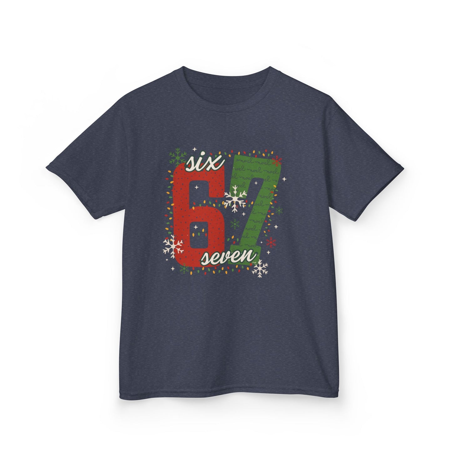 Kids '67' Christmas Number Graphic Tee — Youth- Christmas