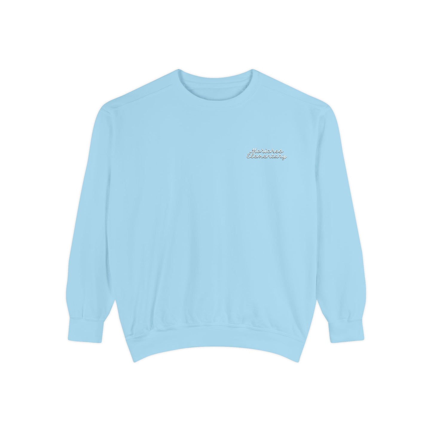 Moriches Elementary Embroidered Garment-Dyed Unisex Sweatshirt