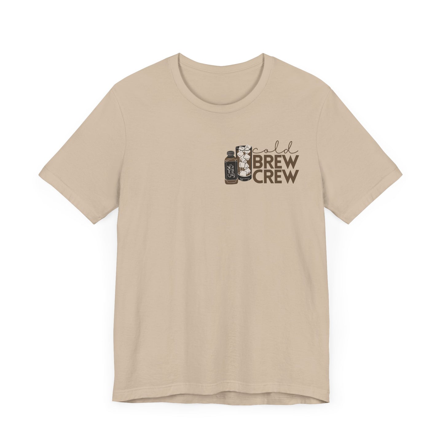 Cold Brew Coffee Lovers Tee, Unisex Jersey Shirt for Coffee Lovers