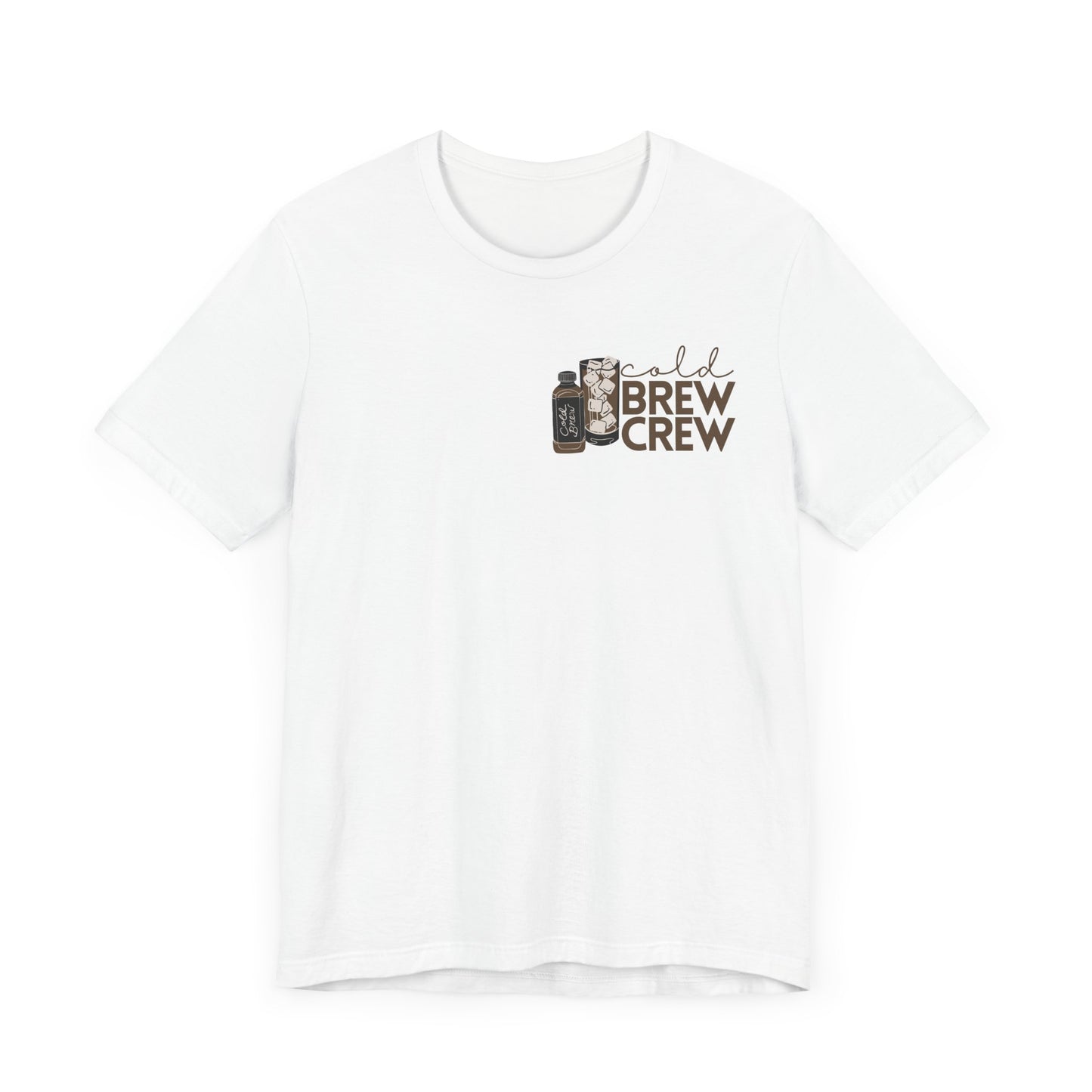 Cold Brew Coffee Lovers Tee, Unisex Jersey Shirt for Coffee Lovers