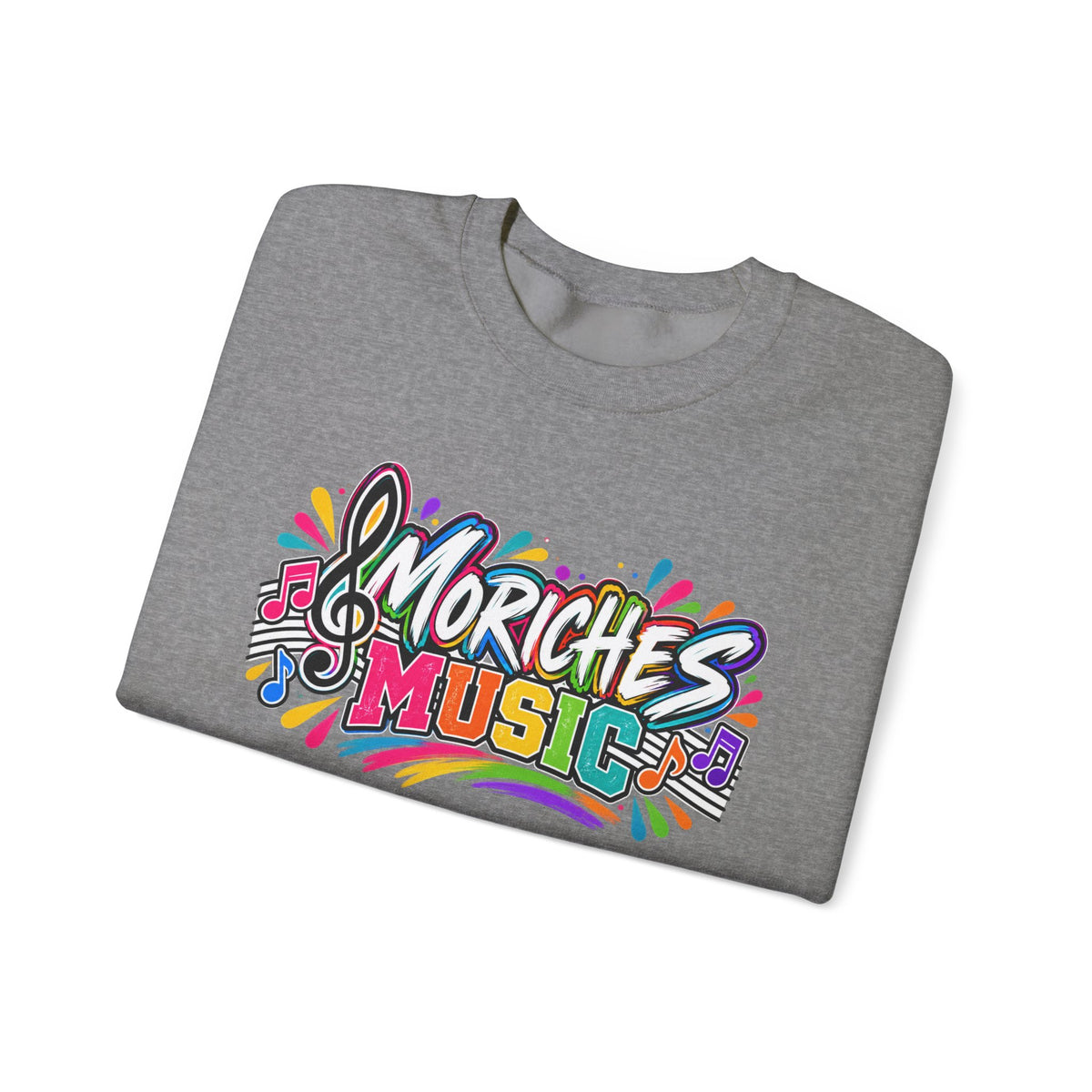Moriches Music Sweatshirt — "Make Every Note Count" Crewneck