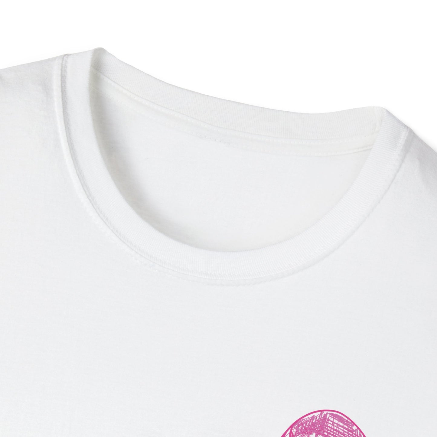 FLOYD FIGHTS Ribbon Breast Cancer Awareness T-Shirt | Softstyle Tee