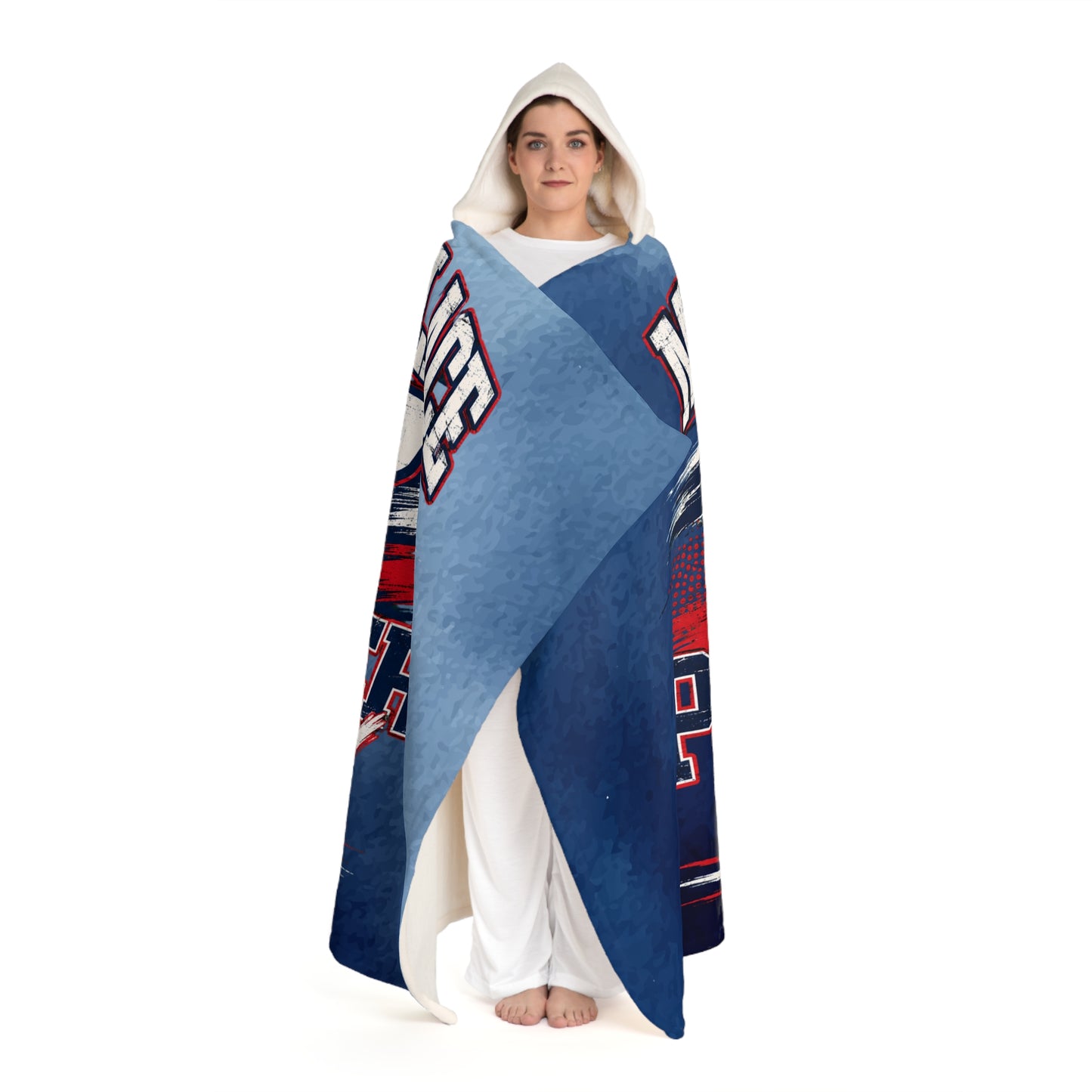 MP Football Panther Nation Hooded Sherpa Blanket
