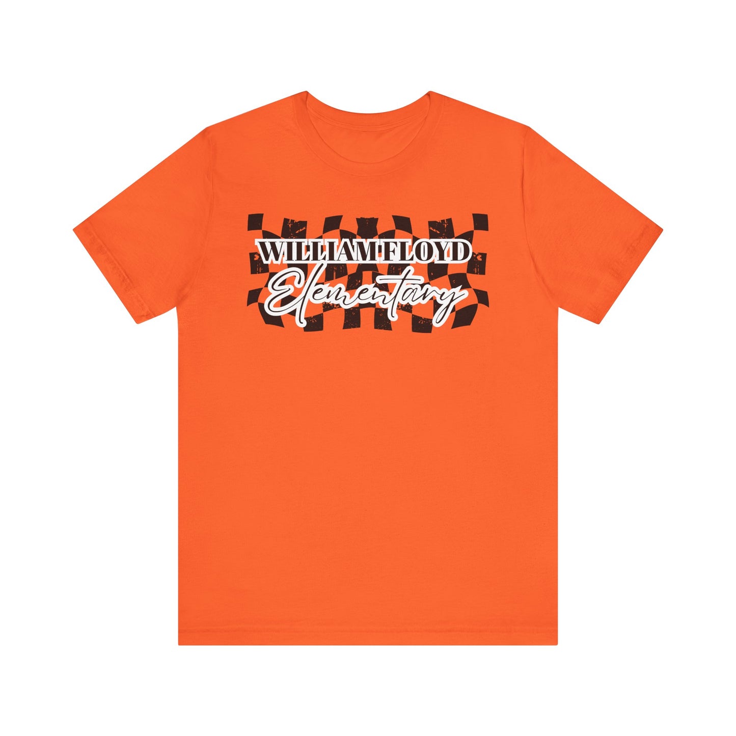WFE Checkered Logo Unisex Jersey Tee
