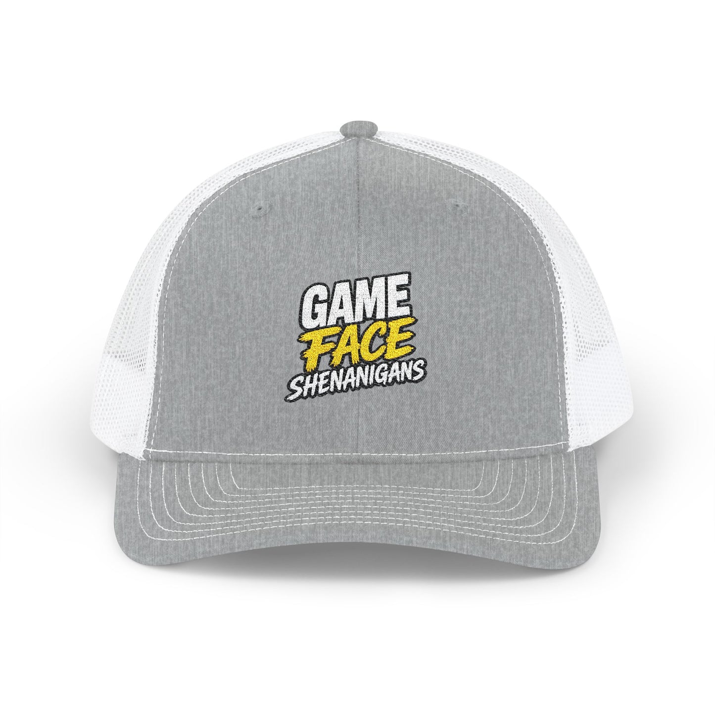 Game Face Shenanigans Option 2-  Embroidered Trucker Cap- Personalized Snapback