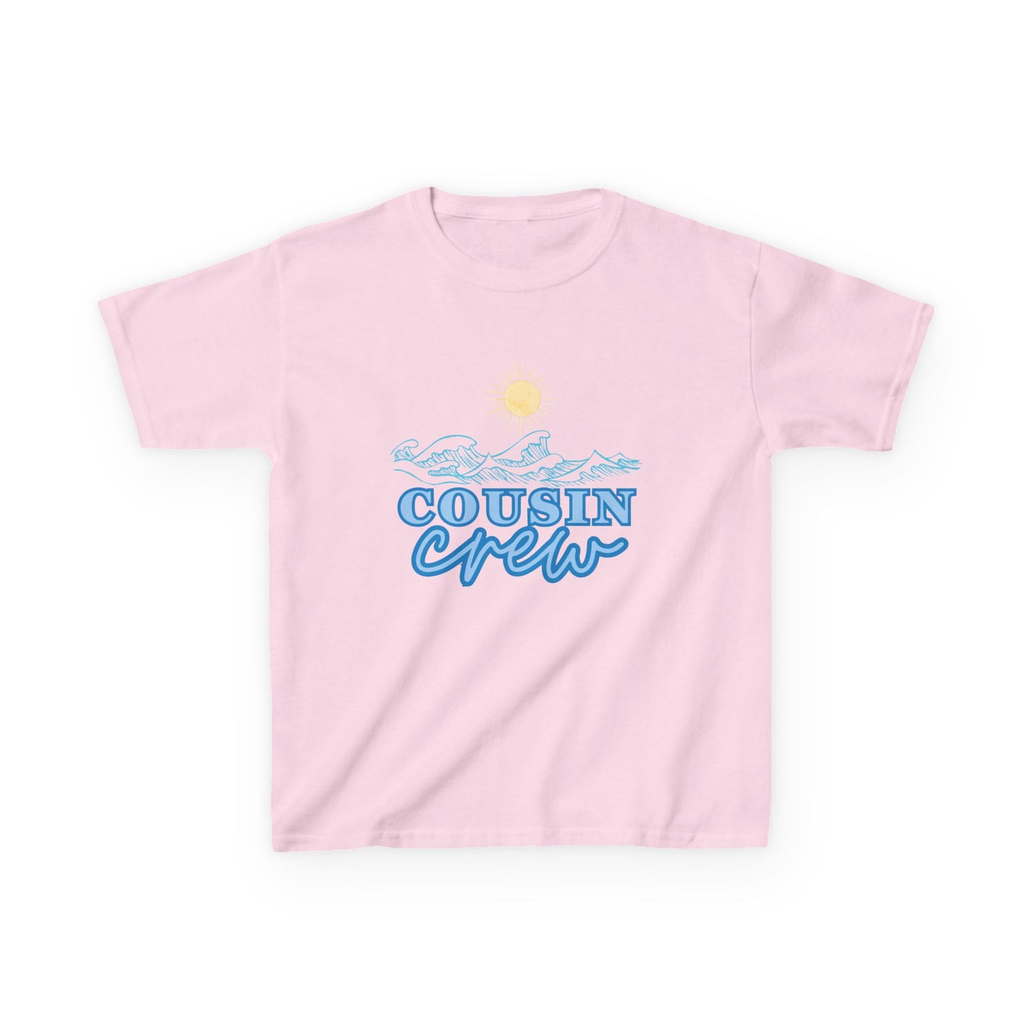 Cool Cousin Crew Kids Tee - Summer Fun, Family Gatherings, Beach Days, Mini Collection