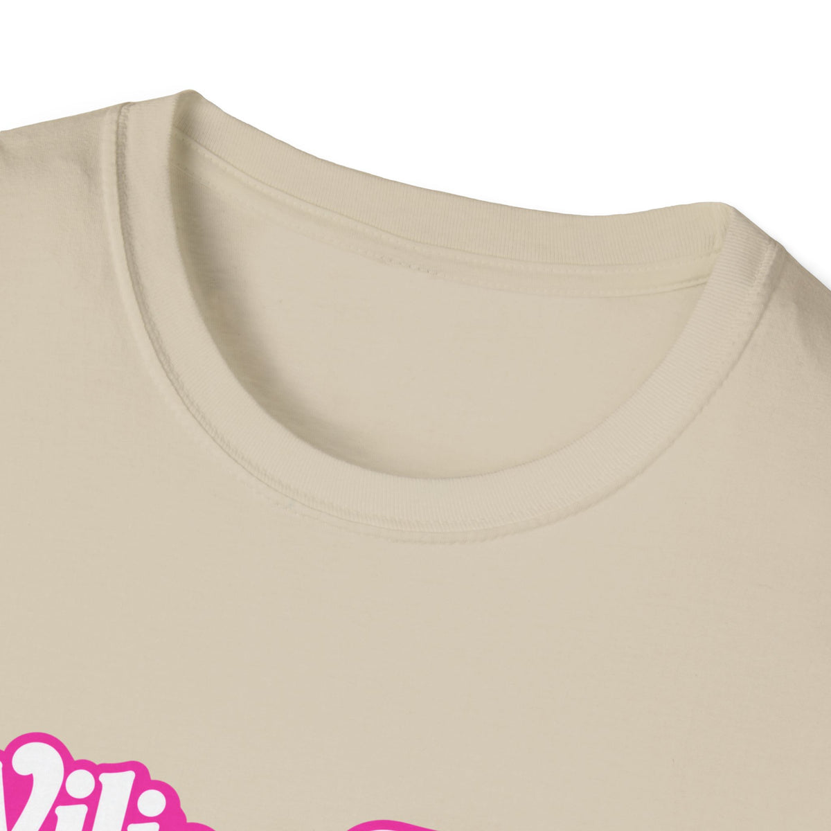 WFE Barbie-Breast Cancer Awareness Tee, Unisex Softstyle T-Shirt