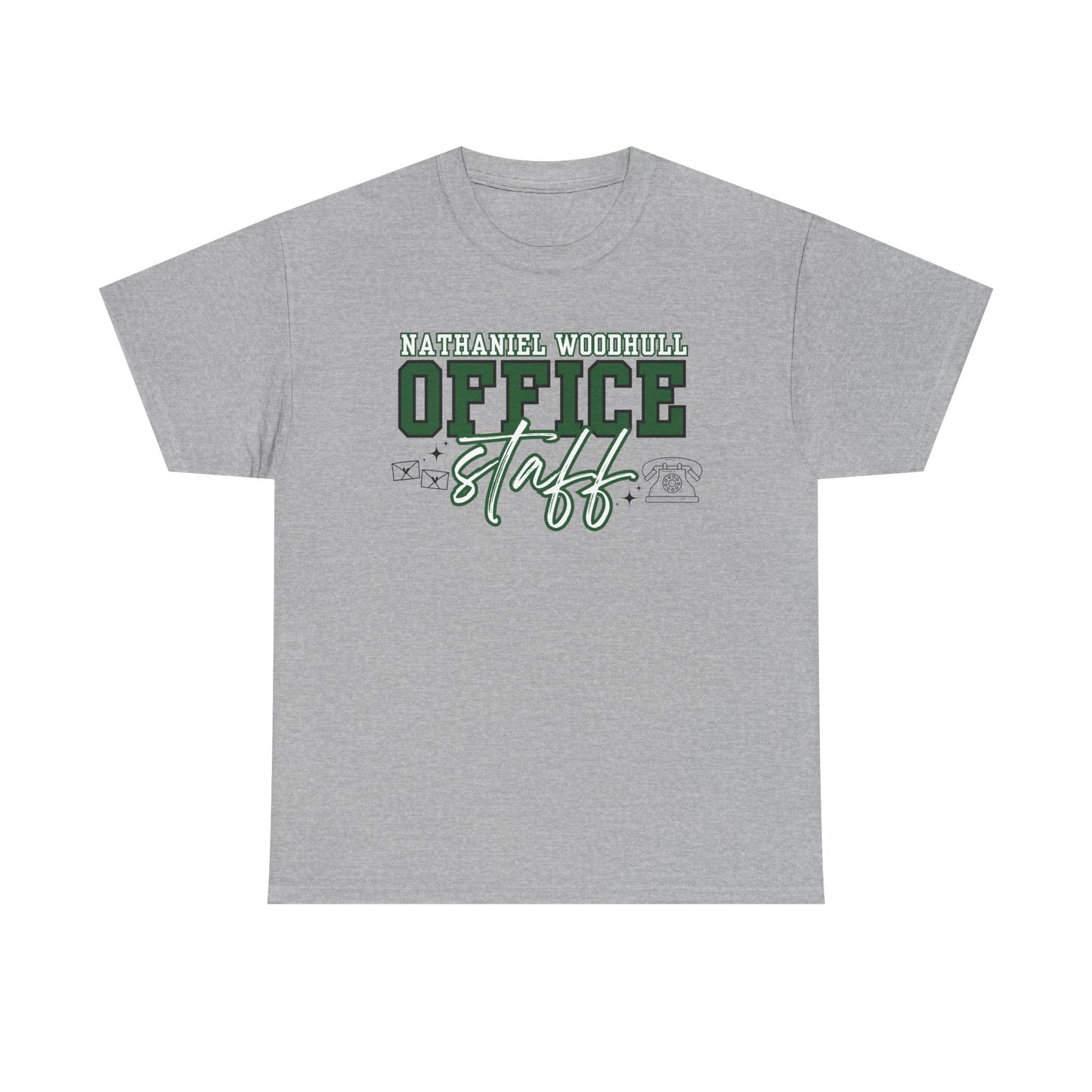 Woodhull Office Staff Unisex Heavy Cotton Tee - Heart & Soul of Woodhull Design