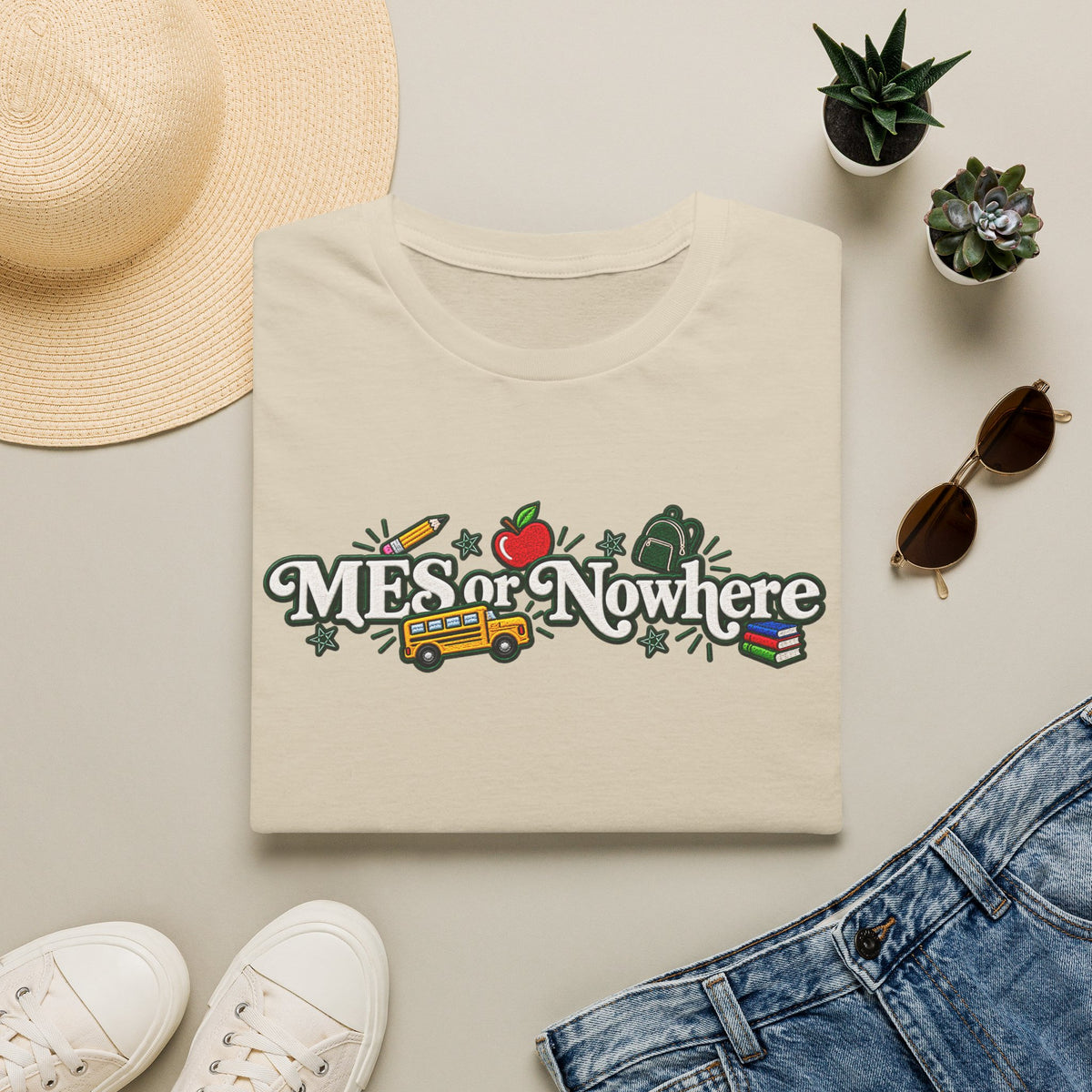 MES or Nowhere" - Moriches Softstyle T-Shirt