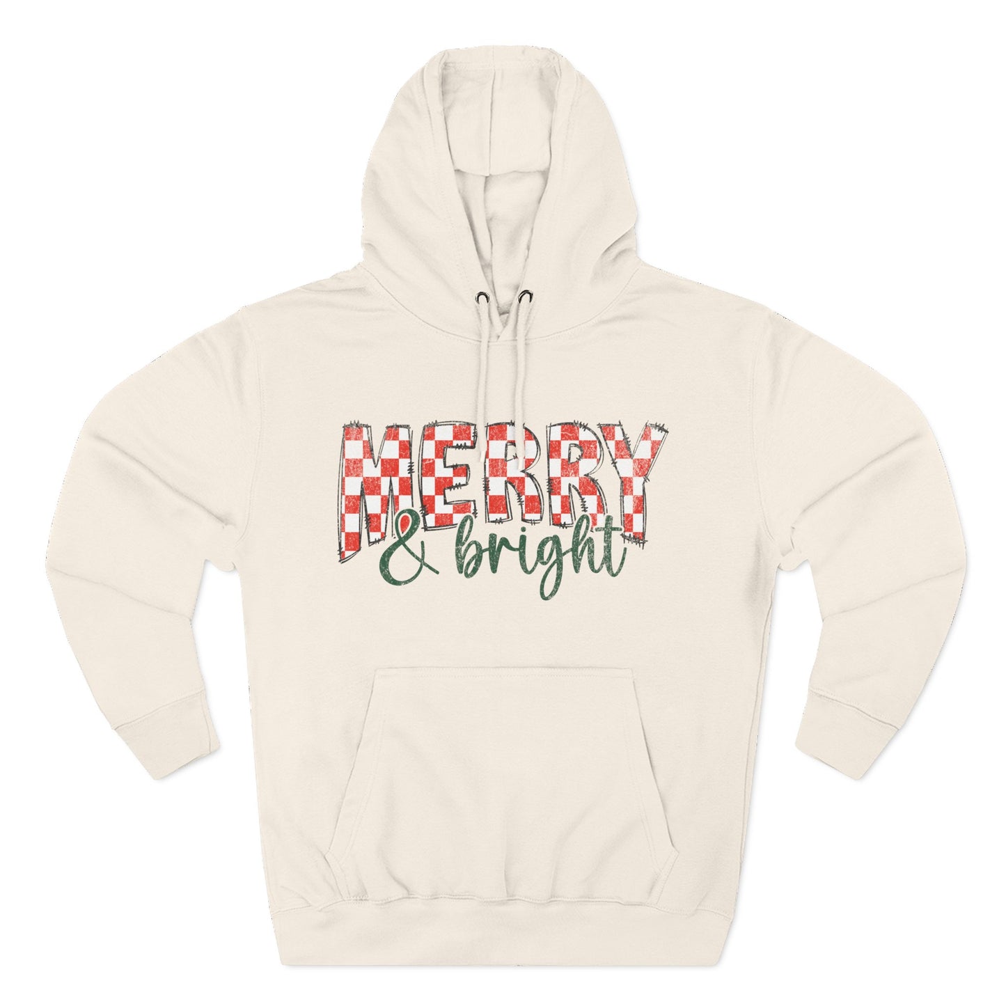 Merry & Bright Hoodie — Holiday Fleece