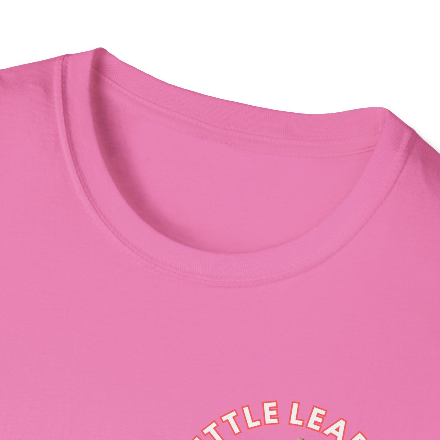 Little Leaders Teacher w/ Apple Design Unisex Softstyle T-Shirt