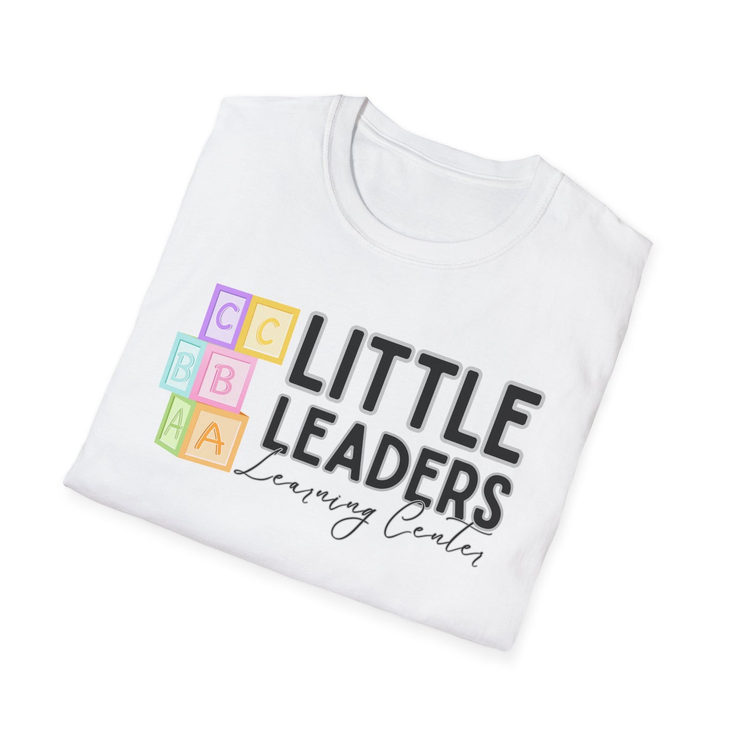 Little Leaders w/ Blocks Design Unisex T-Shirt