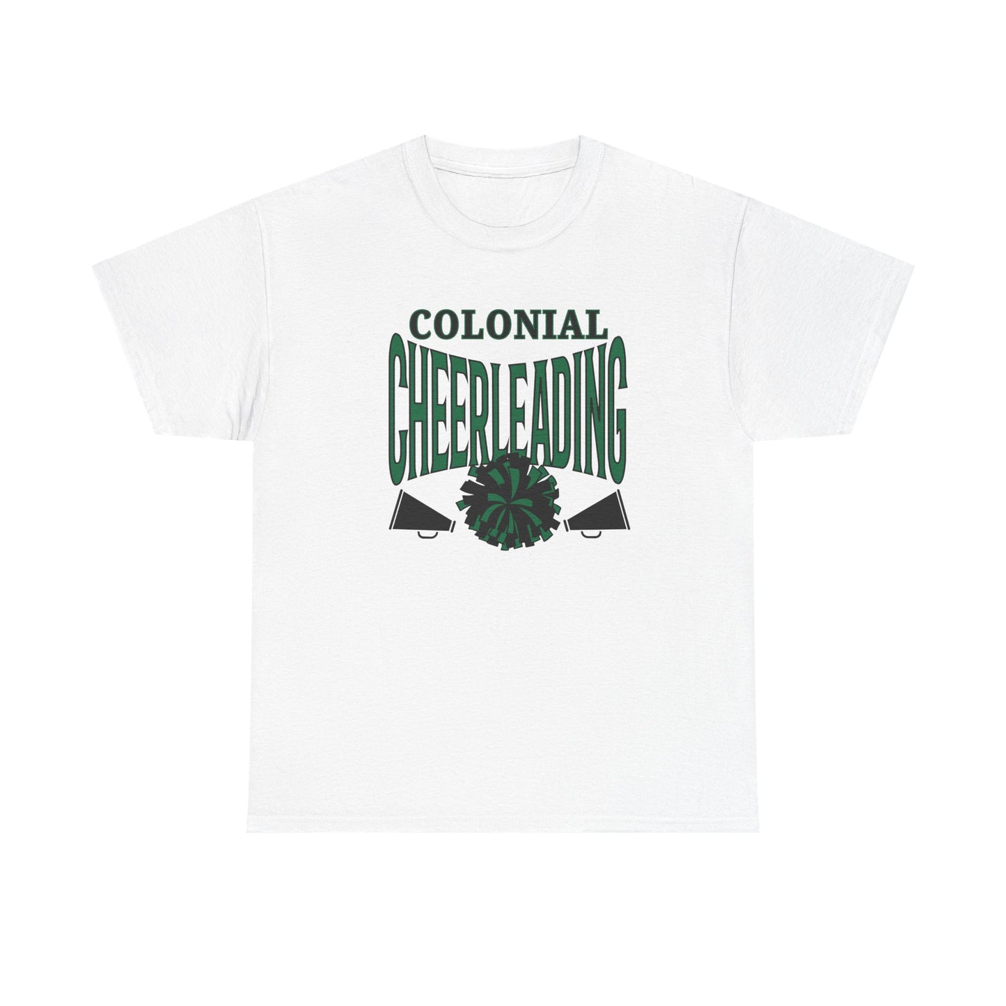 Personalized- Colonial Cheerleading Unisex Tee