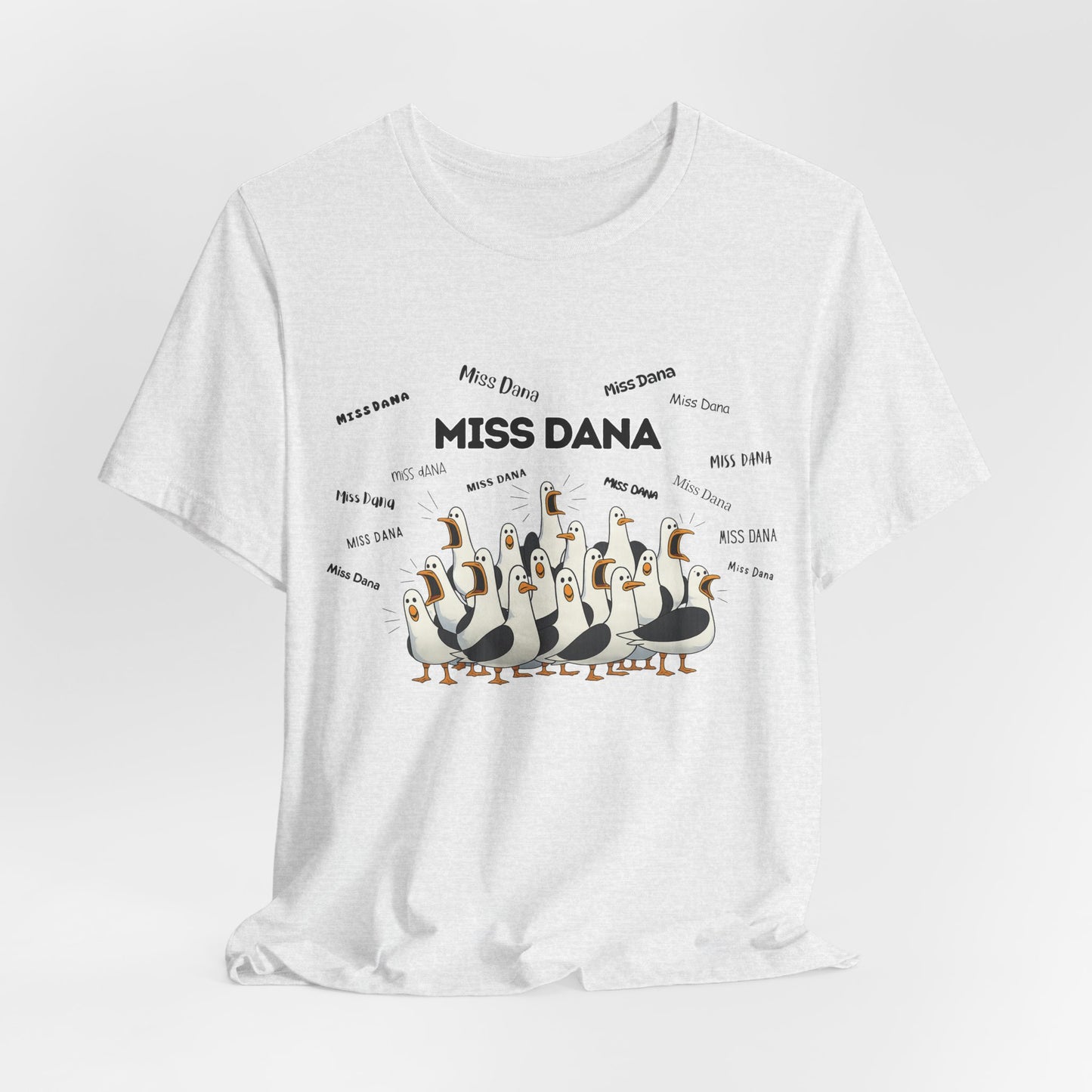 Miss Dana- Penguin Choir T-Shirt — Funny Teacher Personalized Tee