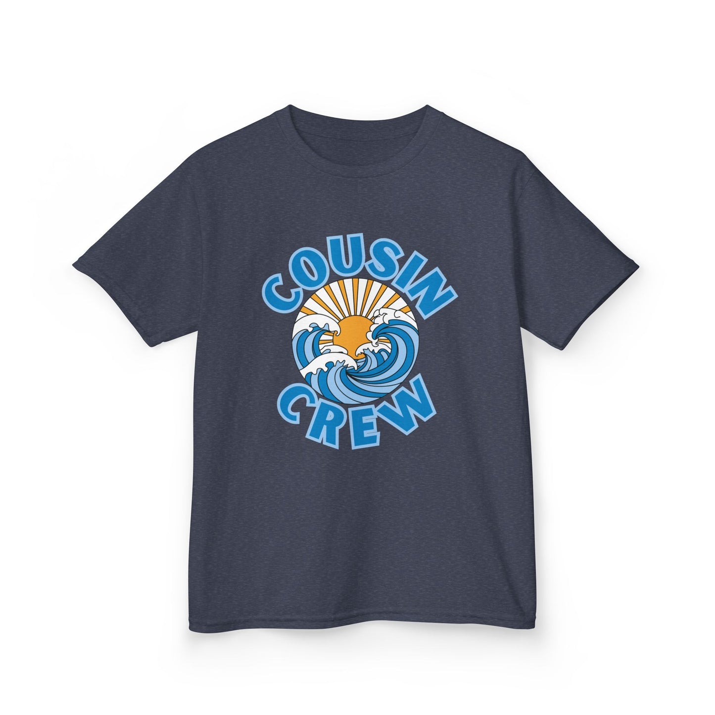 Cool Cousin Crew Kids Tee - Summer Fun, Family Gatherings, Beach Days, Mini Collection