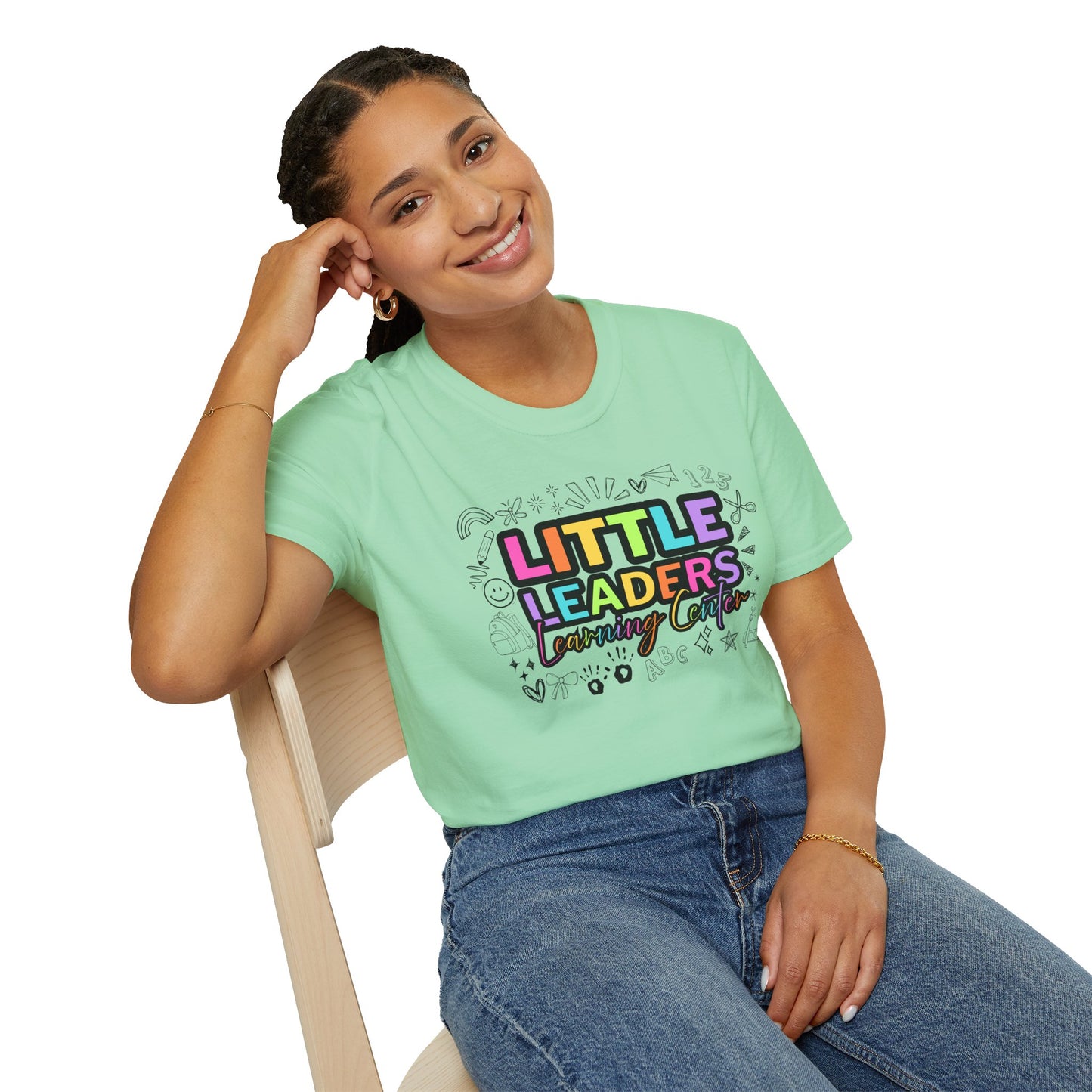Little Leaders Doodle Design Unisex T-Shirt