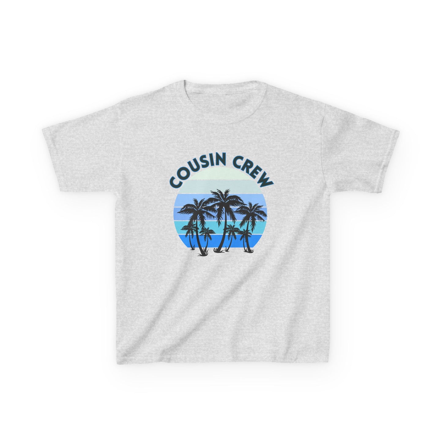 Cool Cousin Crew Kids Tee - Summer Fun, Family Gatherings, Beach Days, Mini Collection