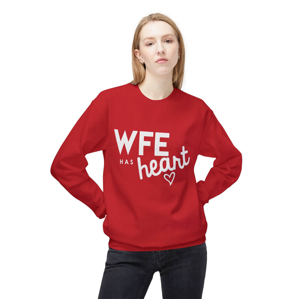 WFE Heart Disease Awareness Crew Neck – Mancini Made