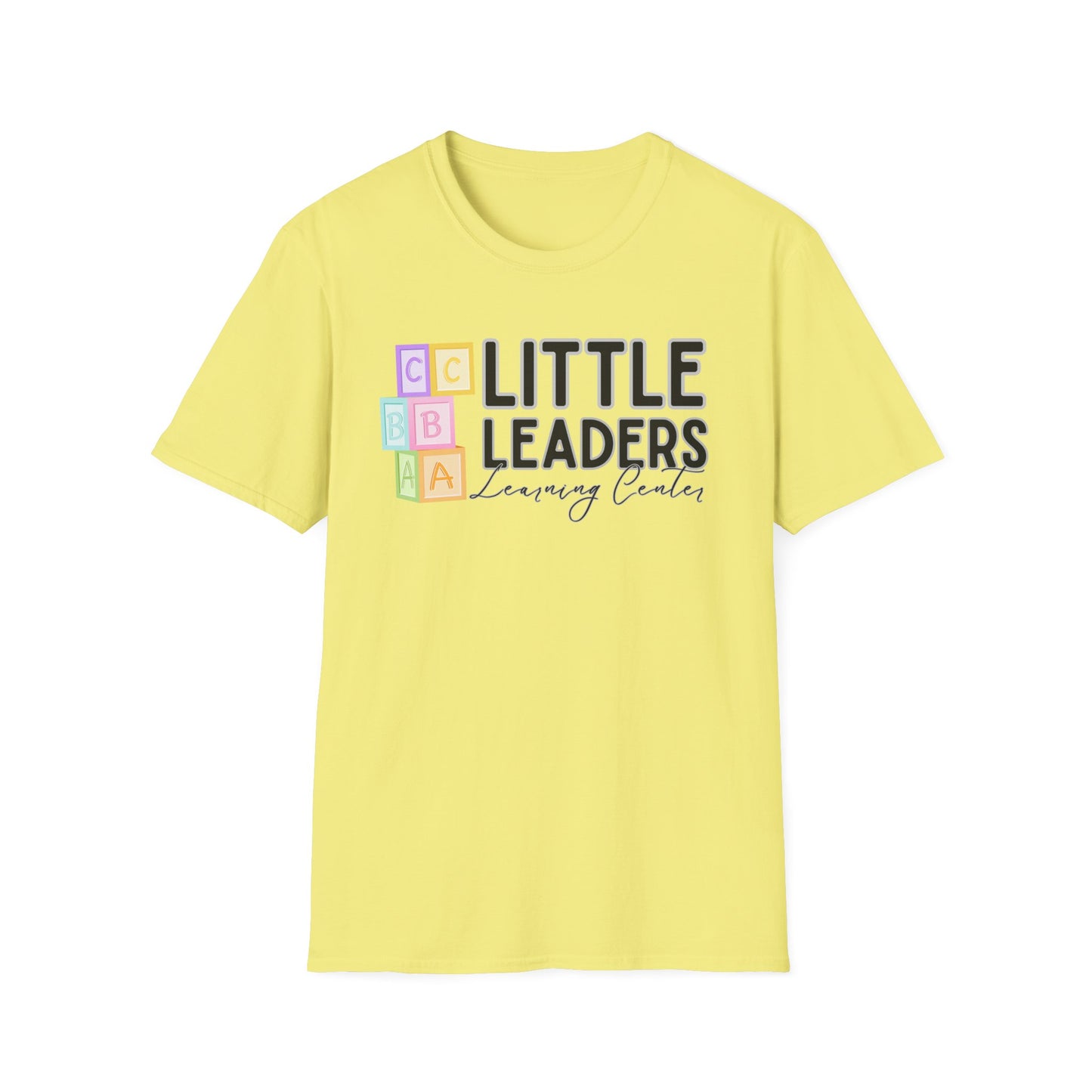 Little Leaders w/ Blocks Design Unisex T-Shirt